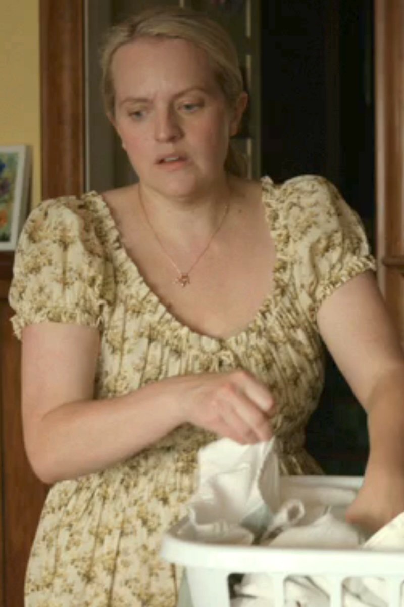 Mary's Yellow Floral Midi Dress (Episode 1)