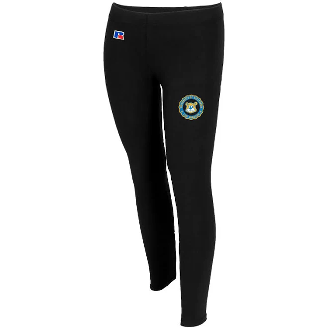 Russell Athletic Ucla Joe Bear Ladies Legging- Black